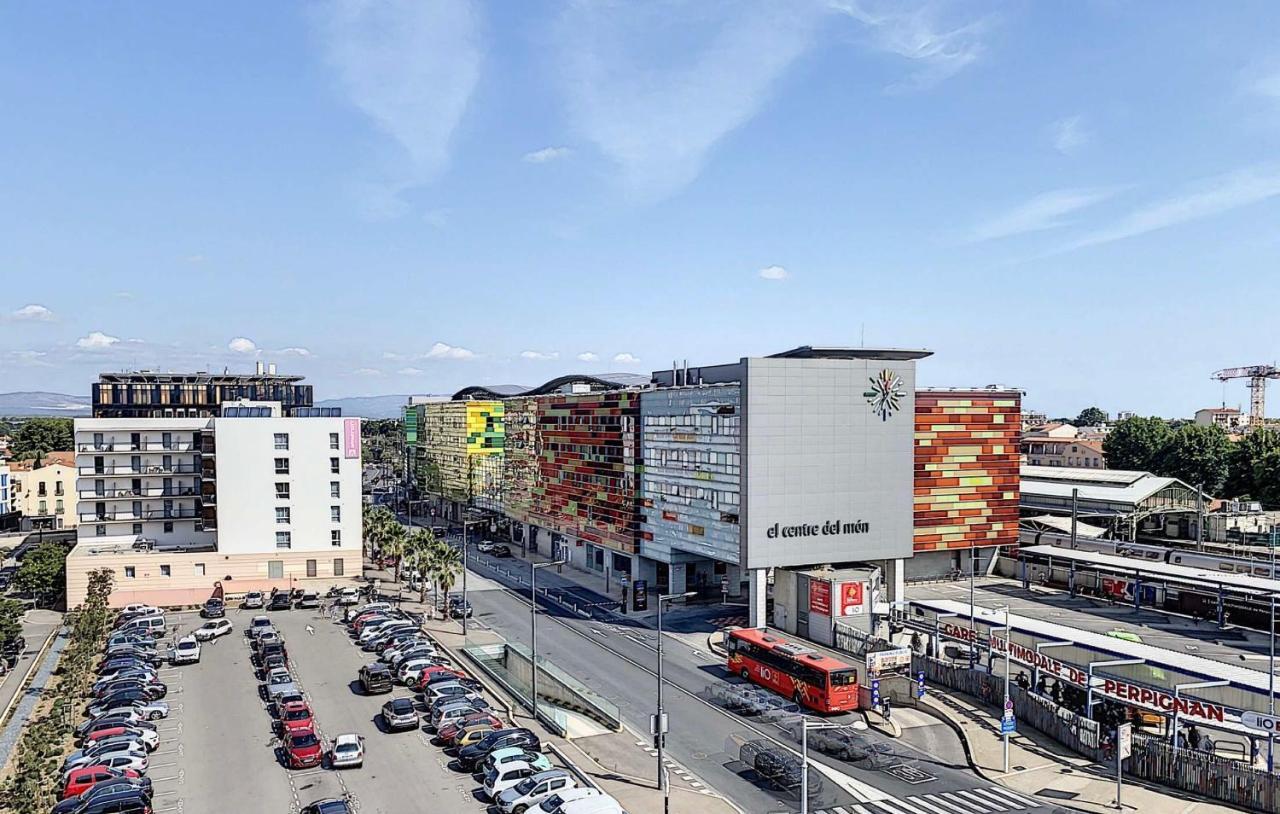 Appartement Refait A Neuf + Parking Gratuit Perpignan Exterior foto